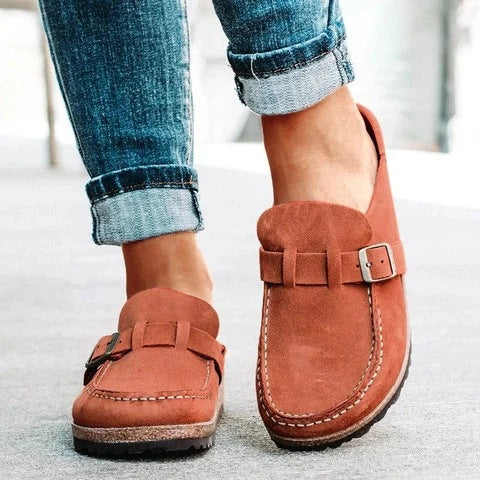 Casual Style Slip-on Flats