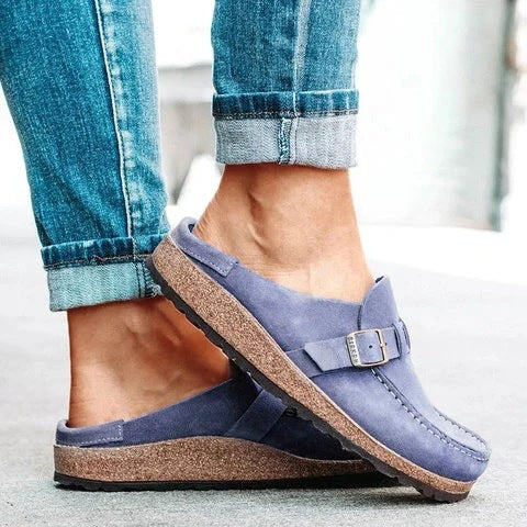 Casual Style Slip-on Flats